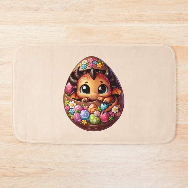 Item preview, Adorable Baby Dragon in Easter Egg designed and sold by NerdiPop.