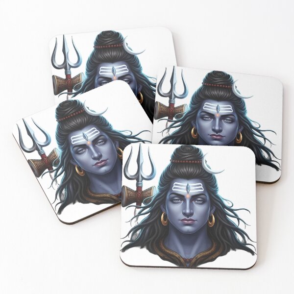 Item preview, Sacred Geometric Shiva – Modern Mahadev Spiritual Art designed and sold by Karma Arts.