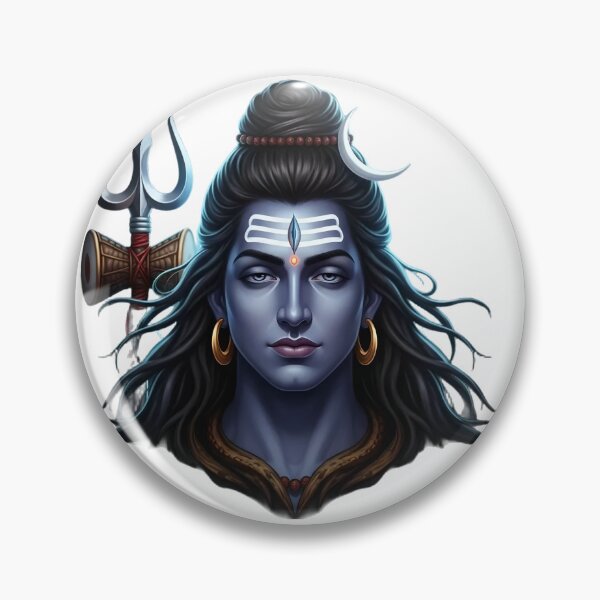 Item preview, Sacred Geometric Shiva – Modern Mahadev Spiritual Art designed and sold by Karma Arts.