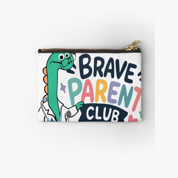Item preview, Brave Parent Club - Cute Parent Support Gift, Pediatric Visit Mom Dad Design designed and sold by karolaart.