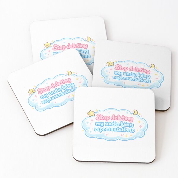 Item preview, Stop Deleting My Underlying Representations designed and sold by Nerd Romance Café.
