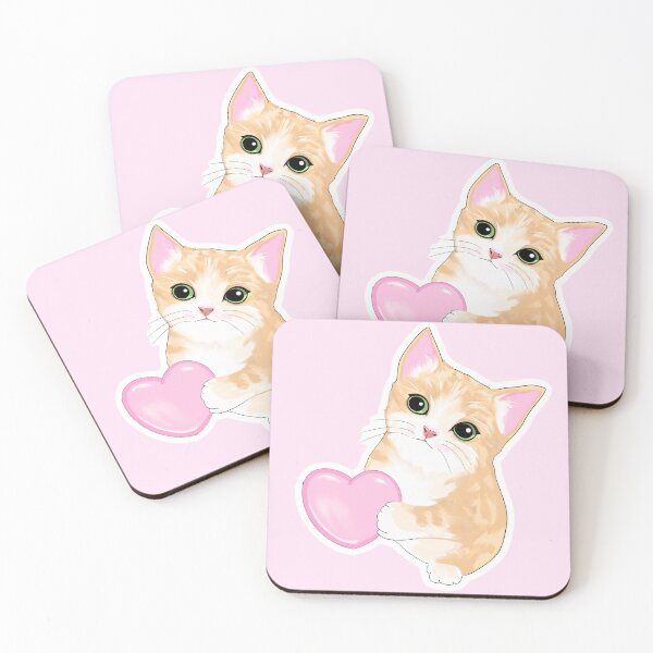 Item preview, heart lovelove kitty designed and sold by sara747.