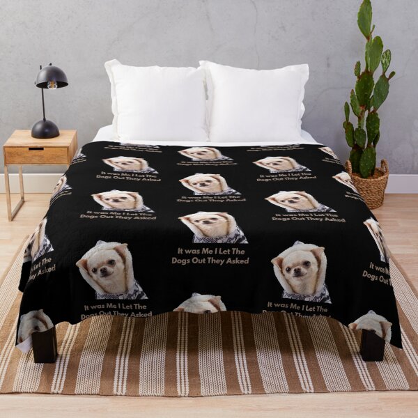 Item preview, It was Me I Let The Dogs Out They Asked - Funny Chihuahua Meme designed and sold by Cutie Galore.