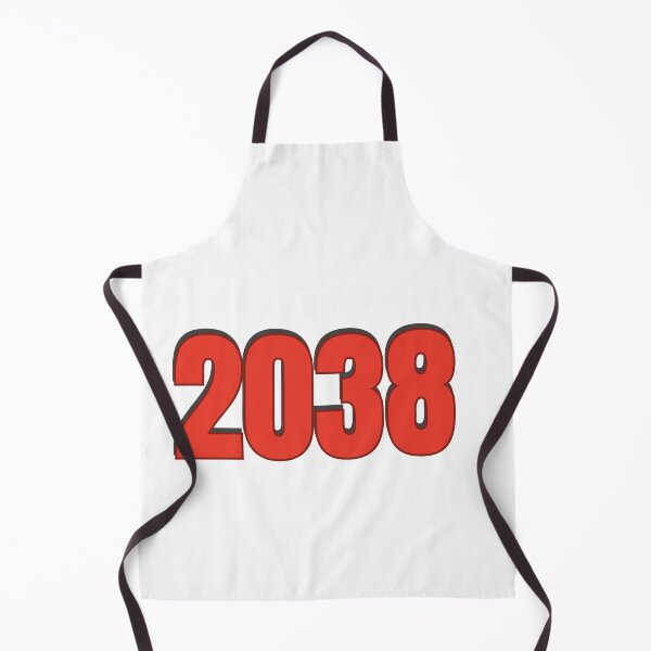 Item preview, 2038 Year Number Date Typography designed and sold by Rasheedaholik.