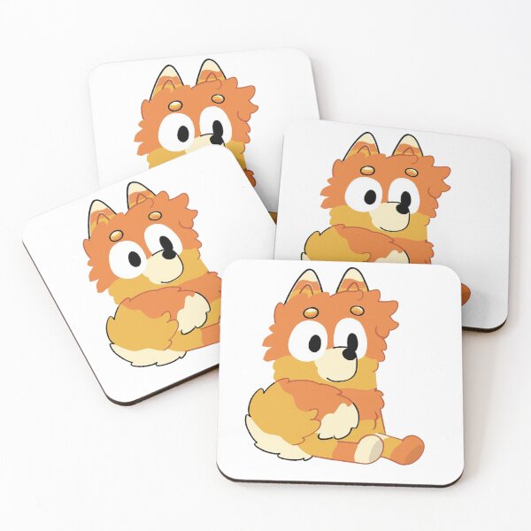 Item preview, fluffy Bluey character designed and sold by trozstreet.