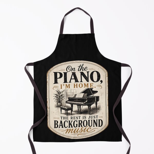 Item preview, On the piano, I’m home. The rest is just background music. designed and sold by FreshPixelArt.