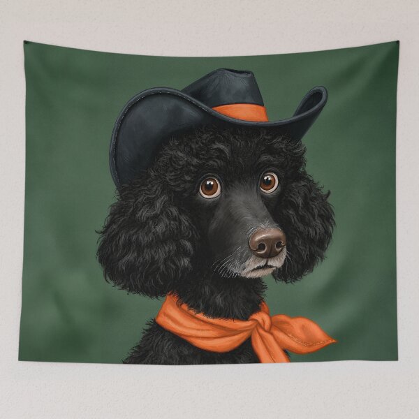 Item preview, Poodle Cowboy designed and sold by prettykaler.