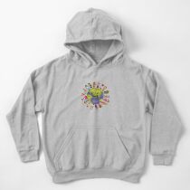 It's a Small World Kids Pullover Hoodie