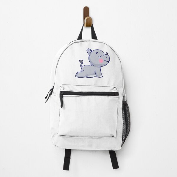Item preview, Cute Cartoon Rhino Doing Cobra Yoga Pose designed and sold by Yoshie Yoshie.