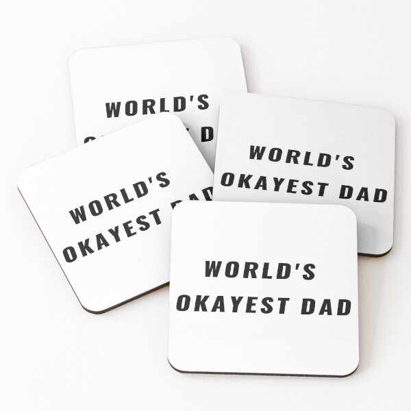 Item preview, World's Okayest Dad T-Shirt – Funny Father's Day Gift | Uncle Jichuan designed and sold by Uncle-Jichuan.