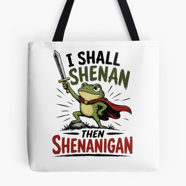 Item preview, I Shall Shenan Then Shenanigan  Funny Frog Warrior Shirt designed and sold by Zbixu.