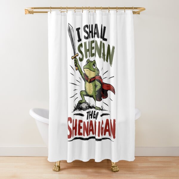 Item preview, I Shall Shenan Then Shenanigan  Funny Frog Warrior Shirt designed and sold by Zbixu.