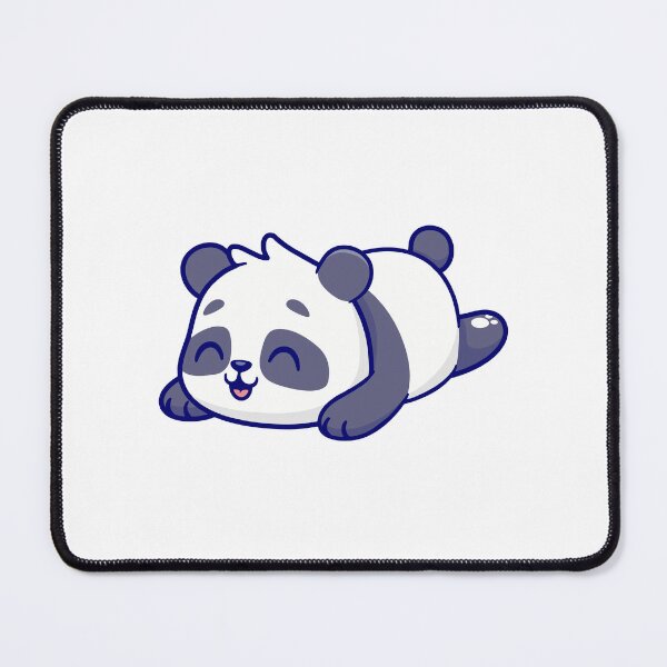 Item preview, Cute Happy Panda Bear Chilling Out designed and sold by Yoshie Yoshie.