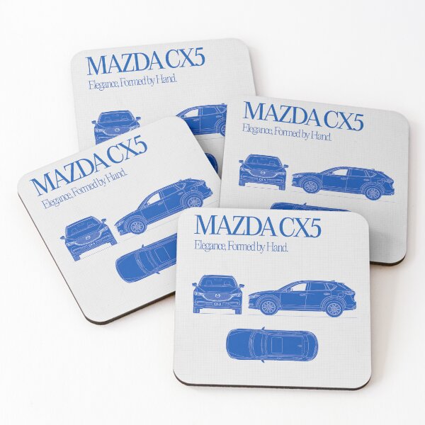 Item preview, MAzda CX5 Blueprint Poster designed and sold by aliigal.