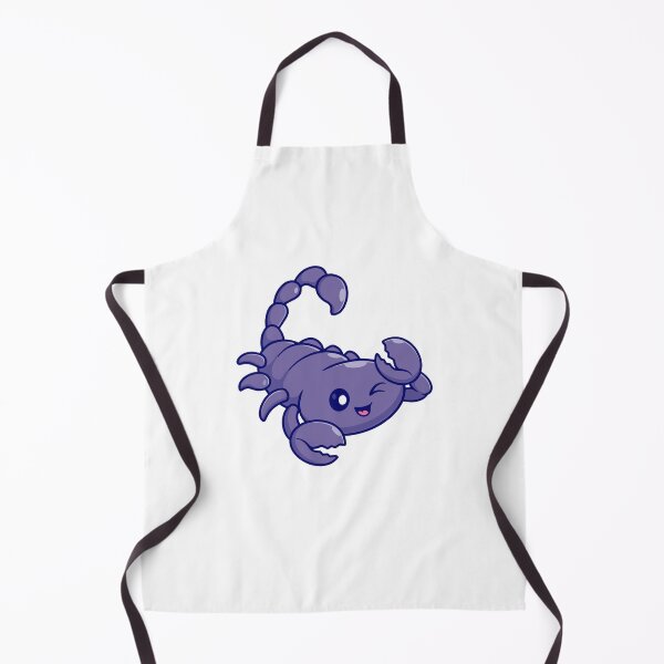 Item preview, Cute Winking Purple Scorpion Cartoon designed and sold by Yoshie Yoshie.