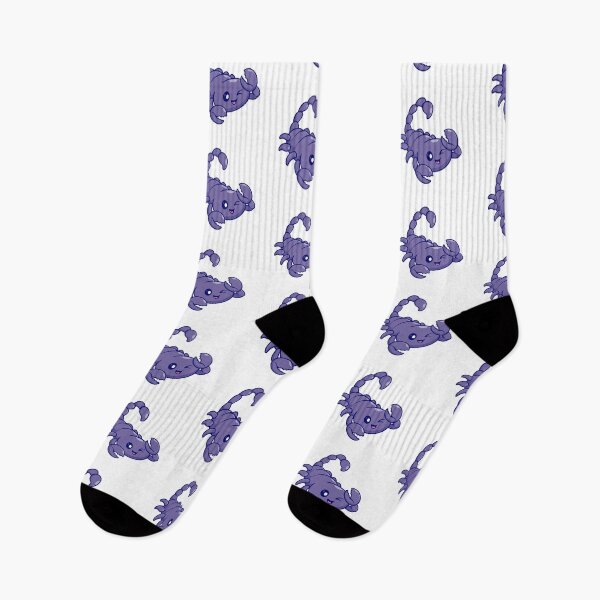 Item preview, Cute Winking Purple Scorpion Cartoon designed and sold by Yoshie Yoshie.