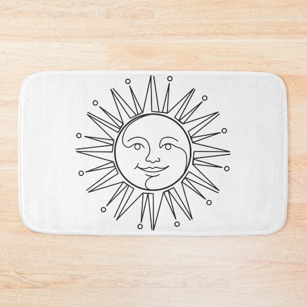 Item preview, Mystical Celestial Sun Face  designed and sold by BetweenForms.