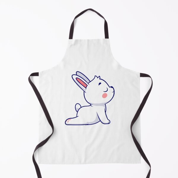 Item preview, Cute Cartoon Bunny Rabbit Yoga Cobra Pose designed and sold by Yoshie Yoshie.