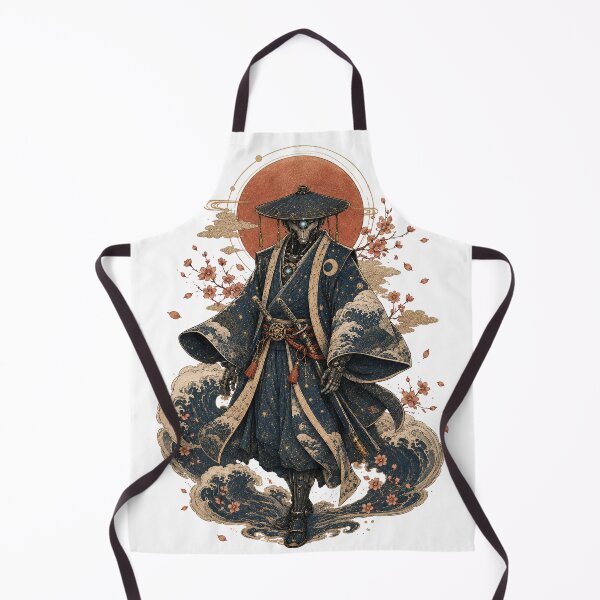 Item preview, Cyber Samurai Crimson Moon designed and sold by CosmicUkiyo.