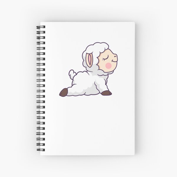Item preview, Cute Cartoon Sheep Lamb Yoga Cobra Pose designed and sold by Yoshie Yoshie.