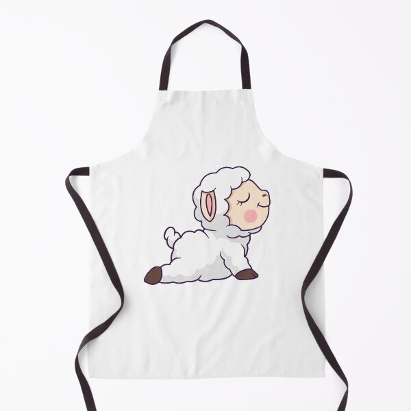 Item preview, Cute Cartoon Sheep Lamb Yoga Cobra Pose designed and sold by Yoshie Yoshie.