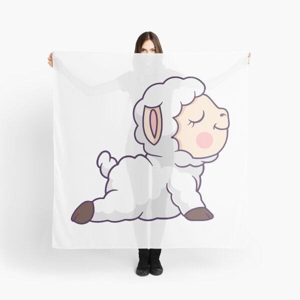 Item preview, Cute Cartoon Sheep Lamb Yoga Cobra Pose designed and sold by Yoshie Yoshie.