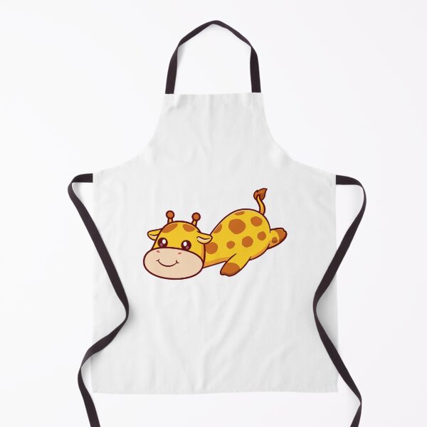 Item preview, Cute Cartoon Giraffe Stretching Laying Down designed and sold by Yoshie Yoshie.