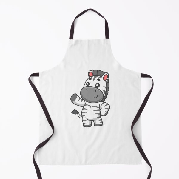 Item preview, Cute Cartoon Zebra Waving Hello designed and sold by Yoshie Yoshie.