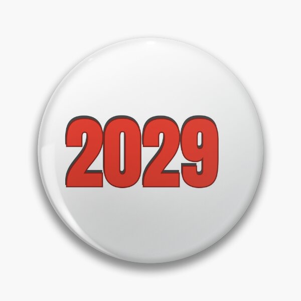 Item preview, 2029 year Number Date Typography designed and sold by Rasheedaholik.