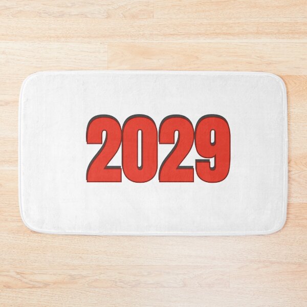 Item preview, 2029 year Number Date Typography designed and sold by Rasheedaholik.
