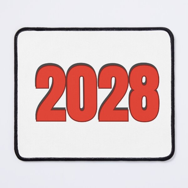 Item preview, 2028 year Number Date Typography designed and sold by Rasheedaholik.