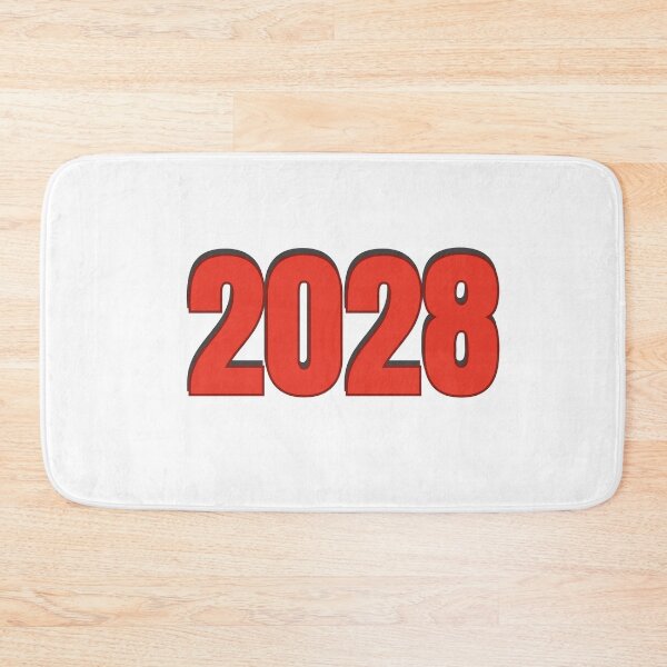 Item preview, 2028 year Number Date Typography designed and sold by Rasheedaholik.