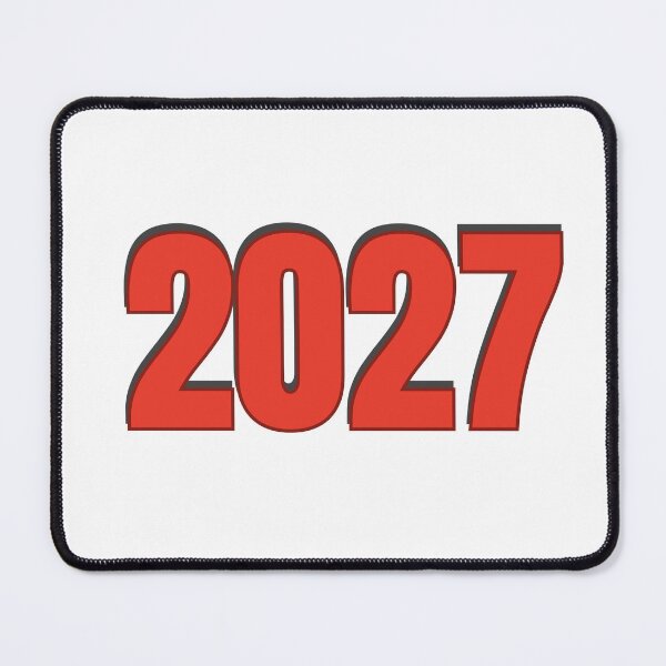 Item preview, 2027 year Number Date Typography designed and sold by Rasheedaholik.
