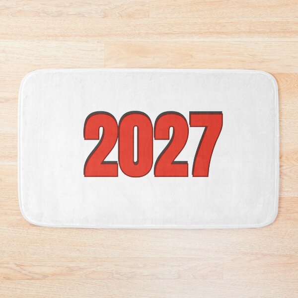 Item preview, 2027 year Number Date Typography designed and sold by Rasheedaholik.