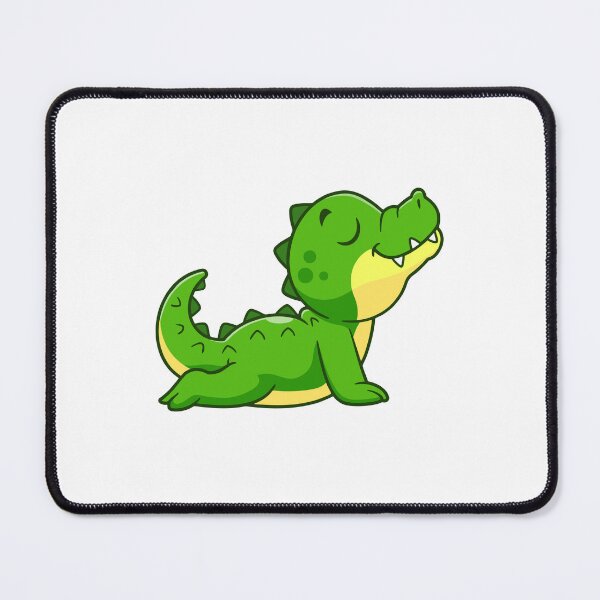 Item preview, Cute Cartoon Crocodile Alligator Yoga Cobra Pose designed and sold by Yoshie Yoshie.