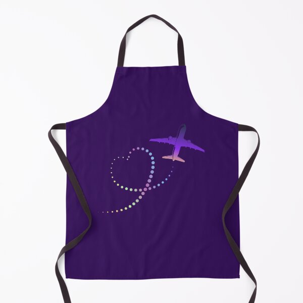 Item preview, Airplane Heart Trail - Romantic Print for Travel Lovers designed and sold by AnnArtshock.