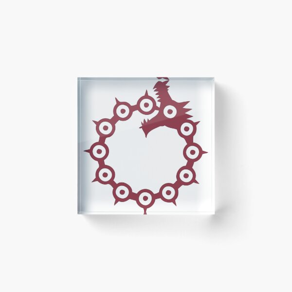 Item preview, Dragon Sin of Wrath Symbol designed and sold by CluelessUmang.