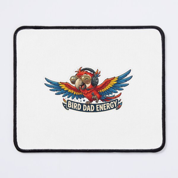 Item preview, Parrot Dad Energy designed and sold by designerr23 ⭐⭐⭐⭐⭐.