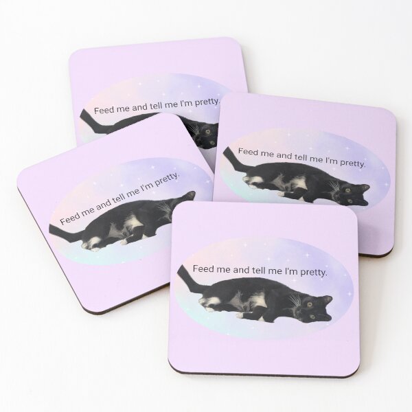 Item preview, Feed me and tell Me i'm pretty designed and sold by KL777.