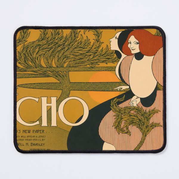 Item preview, Art Nouveau Poster Style Elegant Woman Illustration for Vintage Art Lovers designed and sold by RickE.