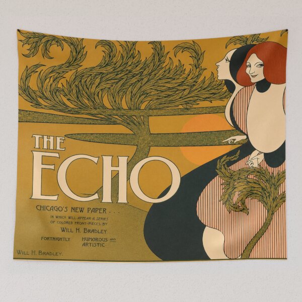 Item preview, Art Nouveau Poster Style Elegant Woman Illustration for Vintage Art Lovers designed and sold by RickE.