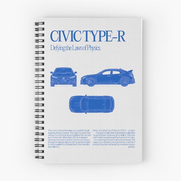Item preview, Civic Type R Blueprint designed and sold by aliigal.