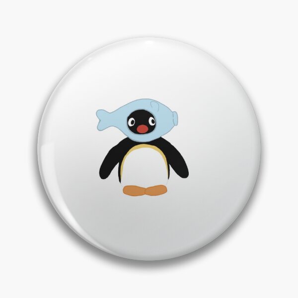 Item preview, Pengu with fish on head designed and sold by Sunkissed_Bre.