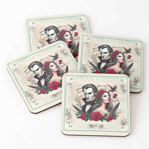Item preview, The Phantom of the Opera Soul Mates designed and sold by NerdiPop.