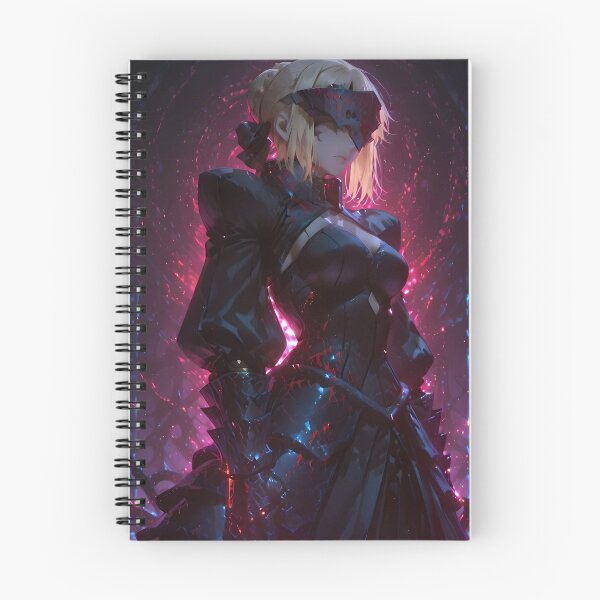 Item preview, Saber Alter Dark Throne | Artoria Pendragon Alter Neon Fantasy Anime Fan Art designed and sold by Dyan4.