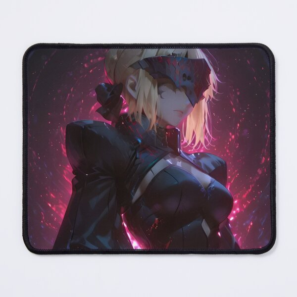 Item preview, Saber Alter Dark Throne | Artoria Pendragon Alter Neon Fantasy Anime Fan Art designed and sold by Dyan4.