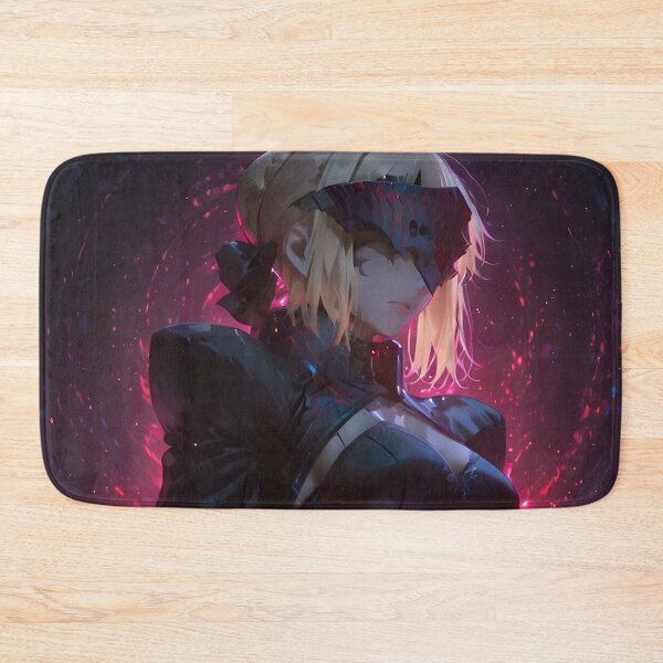 Item preview, Saber Alter Dark Throne | Artoria Pendragon Alter Neon Fantasy Anime Fan Art designed and sold by Dyan4.