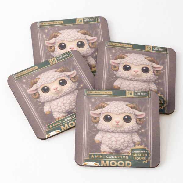 Item preview, Mint Condition Mood Sheep | Funko Flock Parody designed and sold by Thpoar.