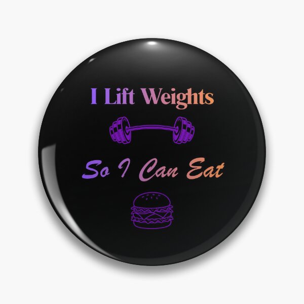 Item preview, Lift weights so I can eat designed and sold by Happy with JD.