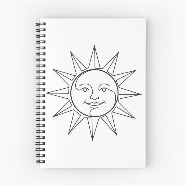 Item preview, Vintage Celestial Sun Face Aesthetic  designed and sold by BetweenForms.